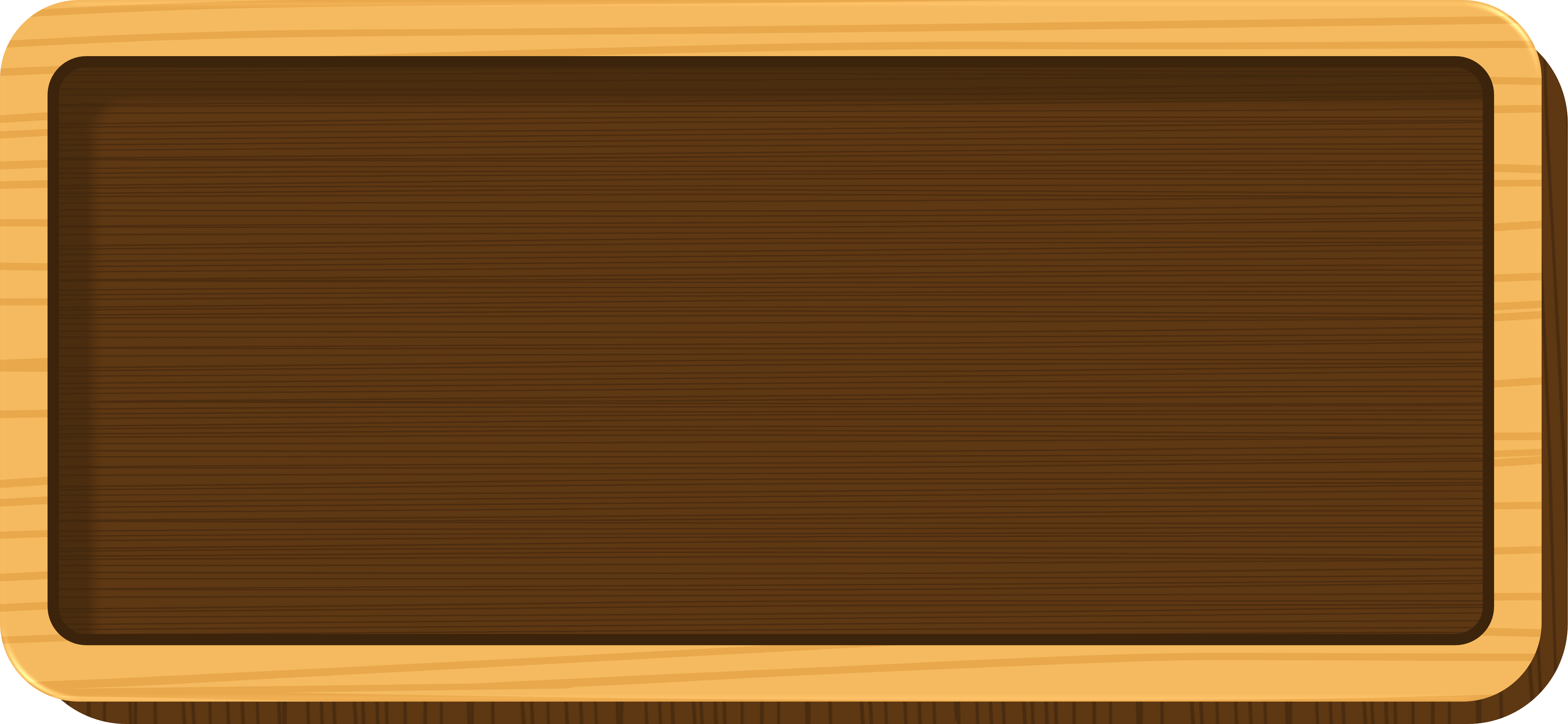 Blank Rectagnle Wooden Sign Board, Wooden Board